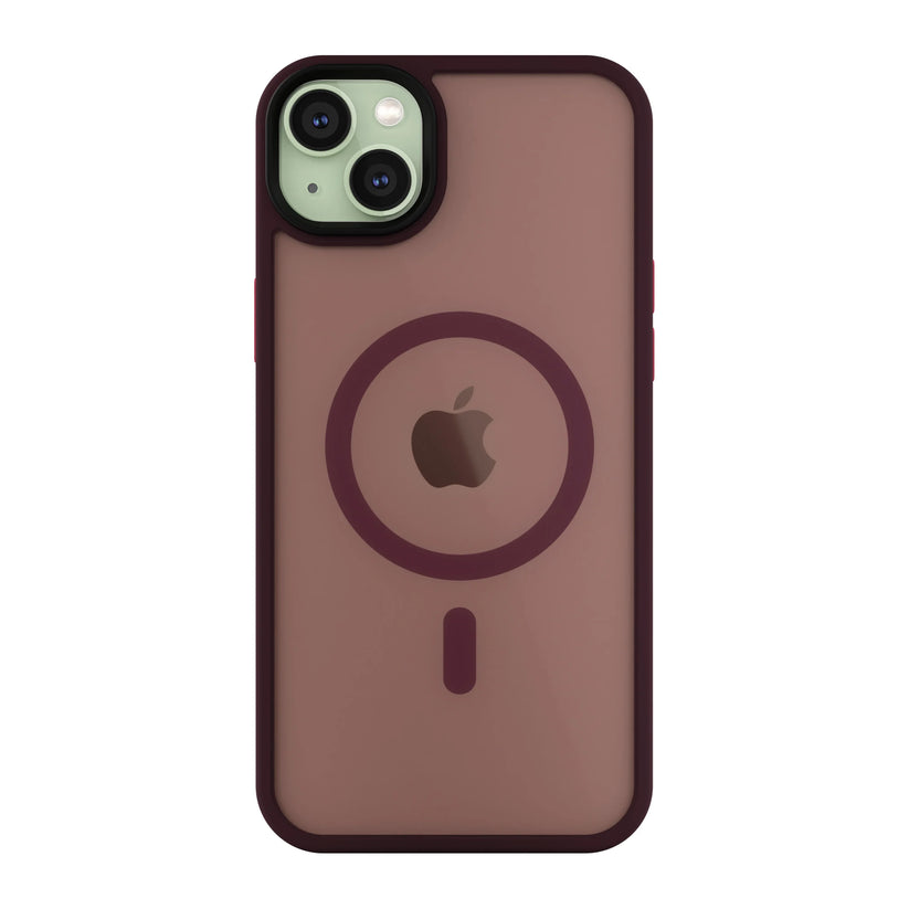 NEXT ONE mist shield case MagSafe compatible for iPhone 15 Plus | Claret - iSTYLE RS