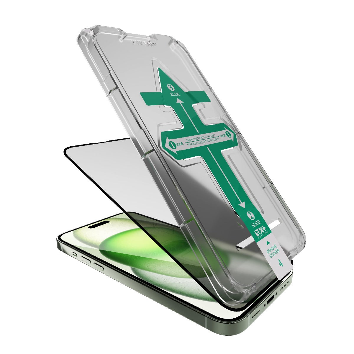 Next One All-Rounder Privacy Glass za iPhone 15 Plus - iSTYLE RS