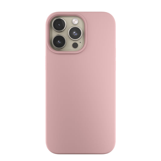 NEXT ONE silicone case MagSafe compatible for iPhone 15 Pro | Pink - iSTYLE RS