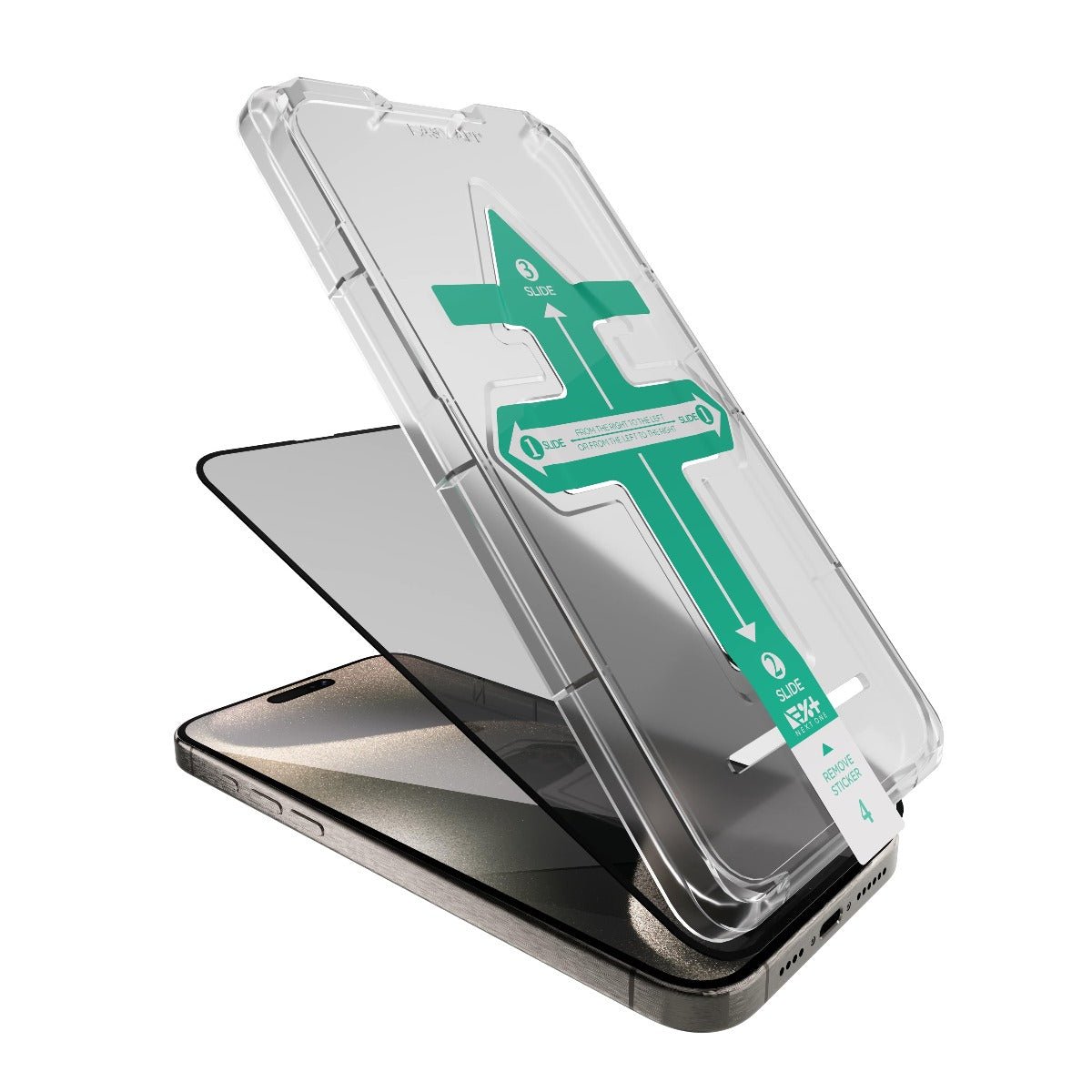 Next One All-Rounder Privacy Glass za iPhone 15 Pro - iSTYLE RS
