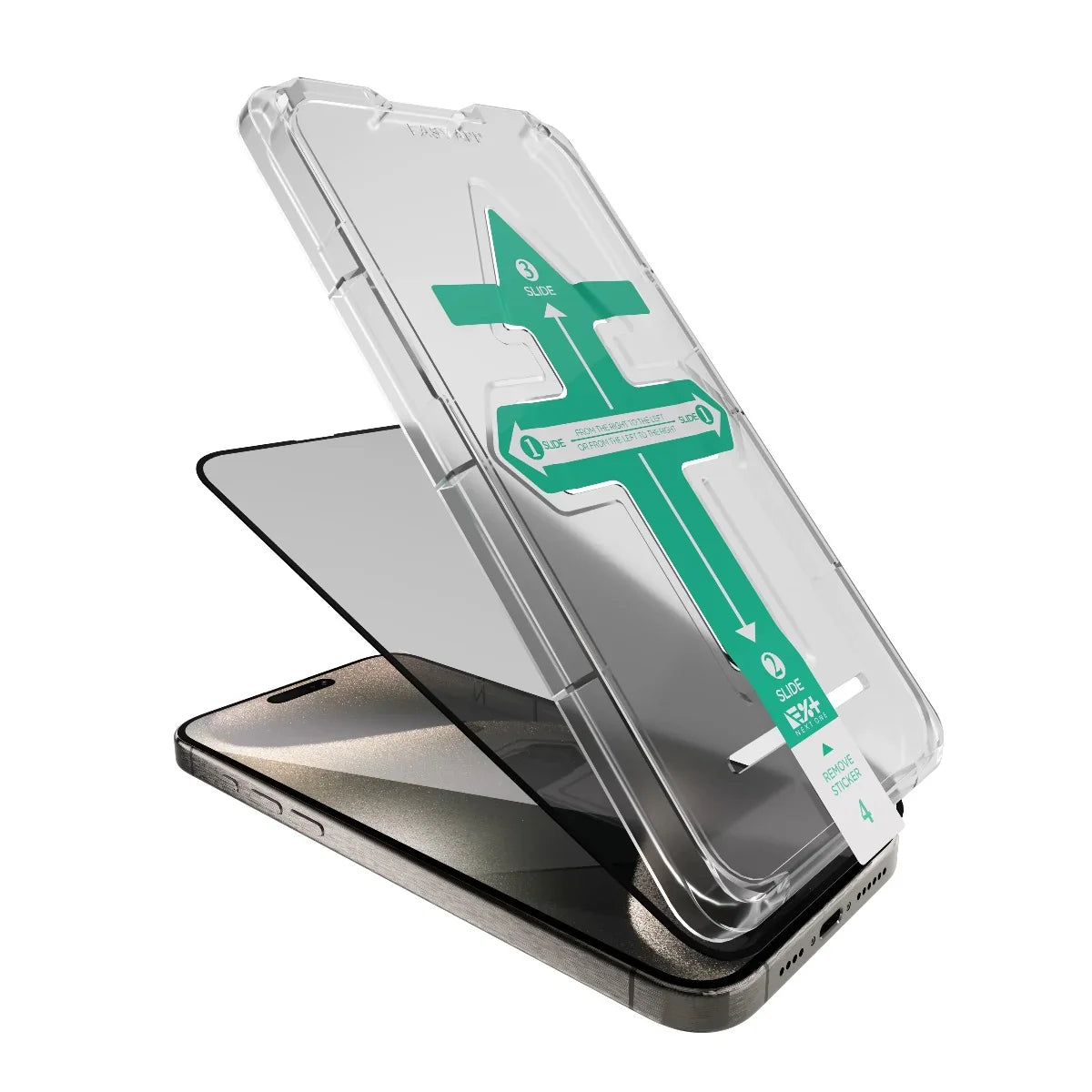 Next One All-Rounder Privacy Glass za iPhone 15 Pro - iSTYLE RS