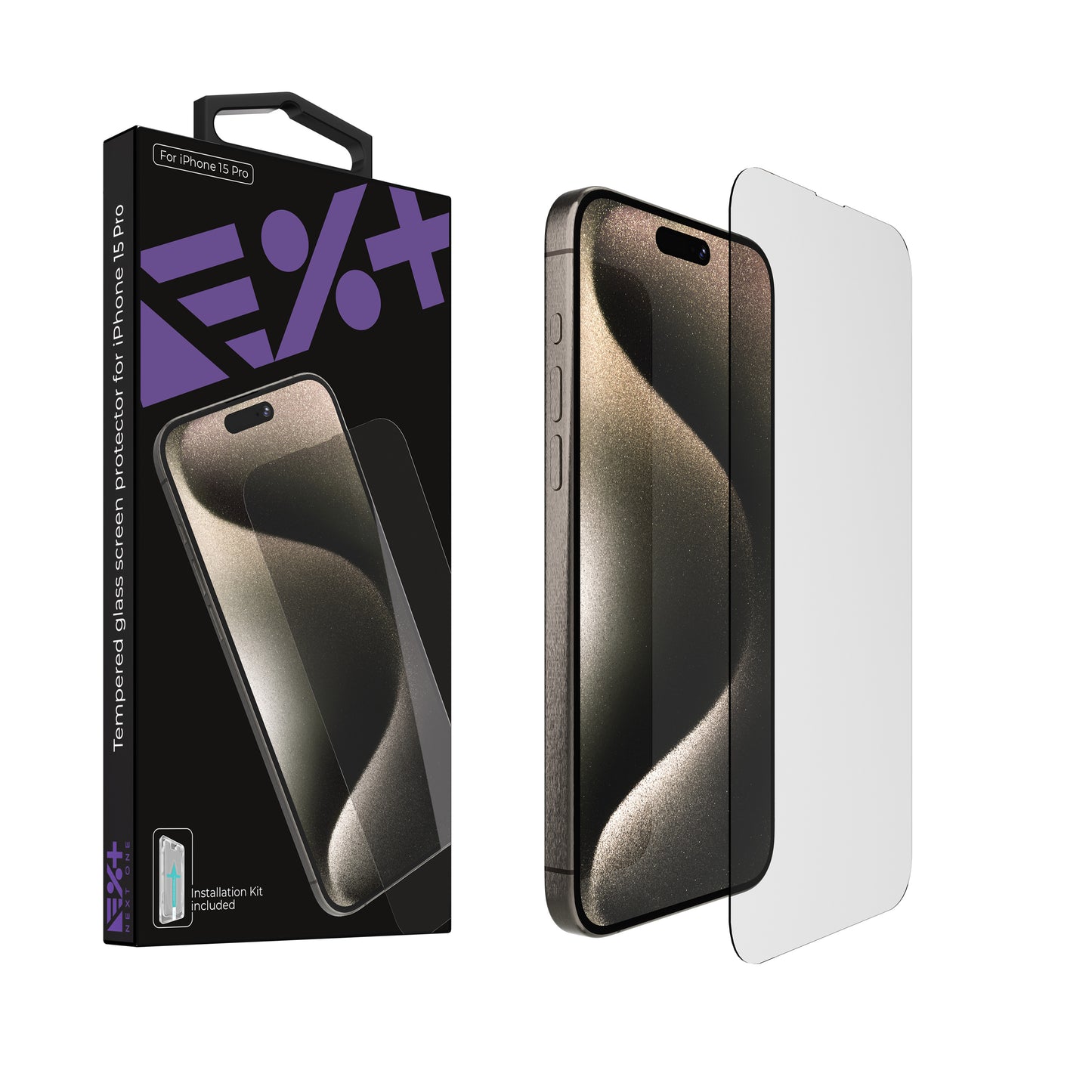 Next One Tempered Glass za iPhone 15 Pro - iSTYLE RS