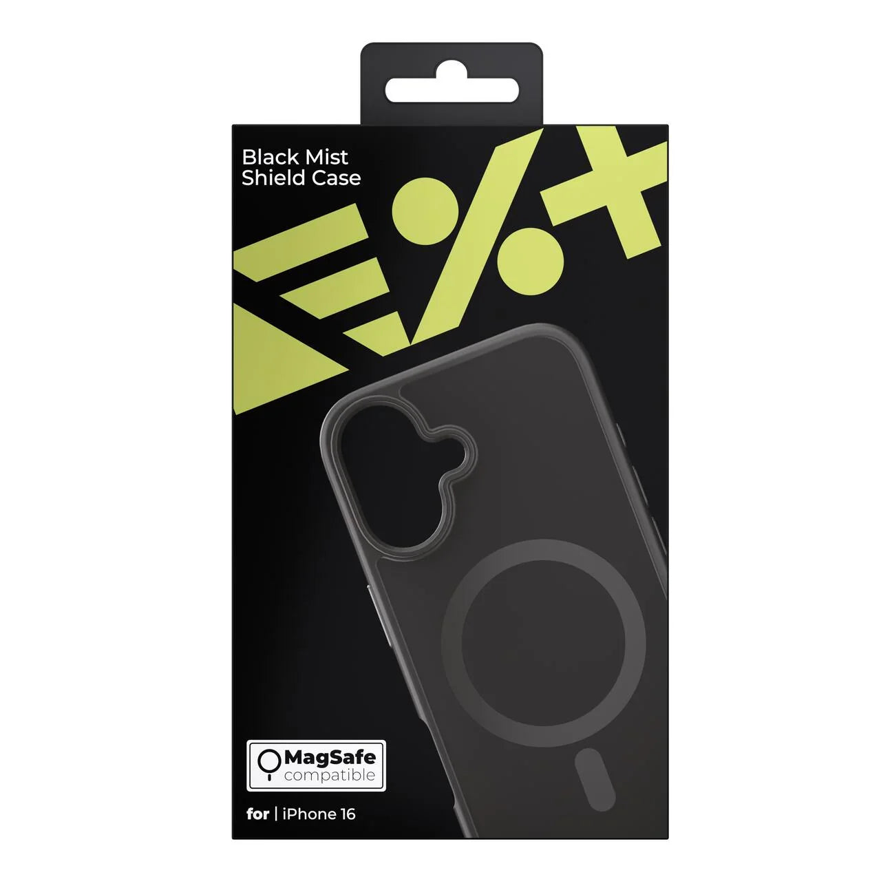 Next One BLACK MIST Shield Case za iPhone 16 | MagSafe Compatible - iSTYLE RS
