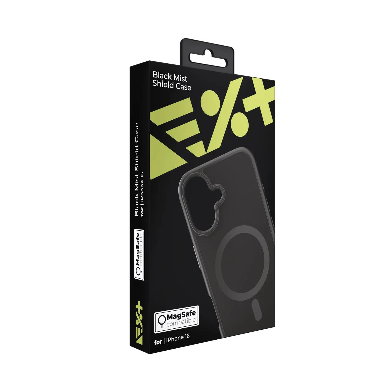 Next One BLACK MIST Shield Case za iPhone 16 | MagSafe Compatible - iSTYLE RS