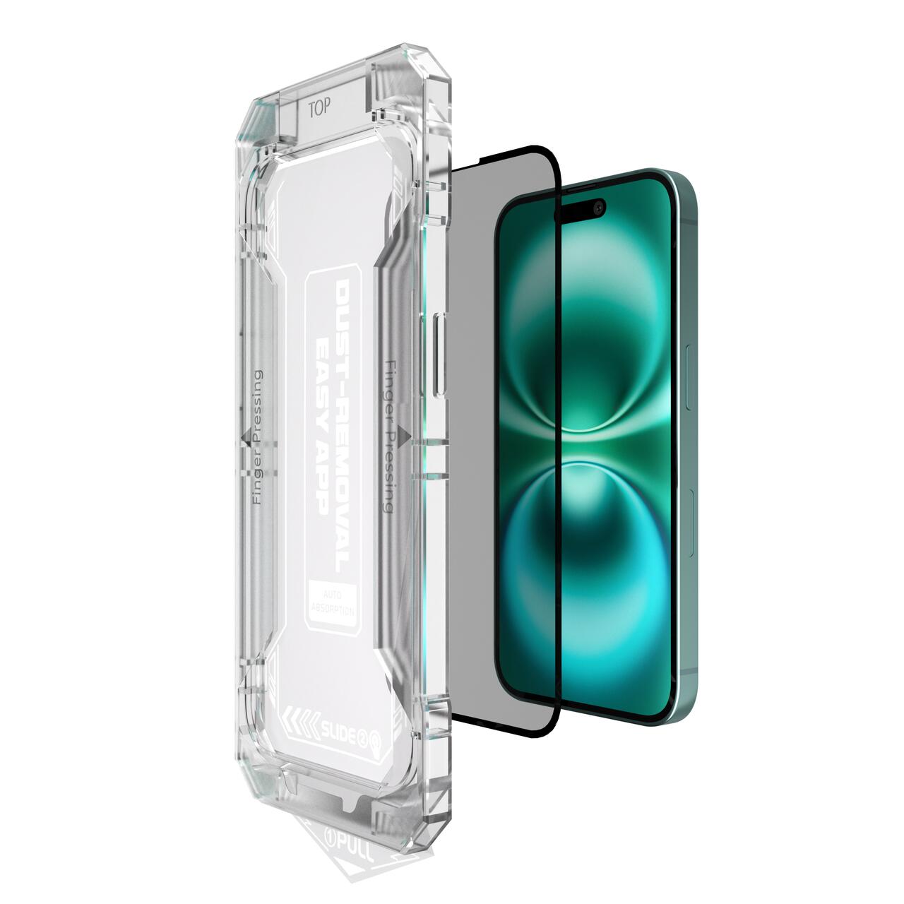 Next One All-Rounder Privacy glass screen Protector za iPhone 16 - iSTYLE RS