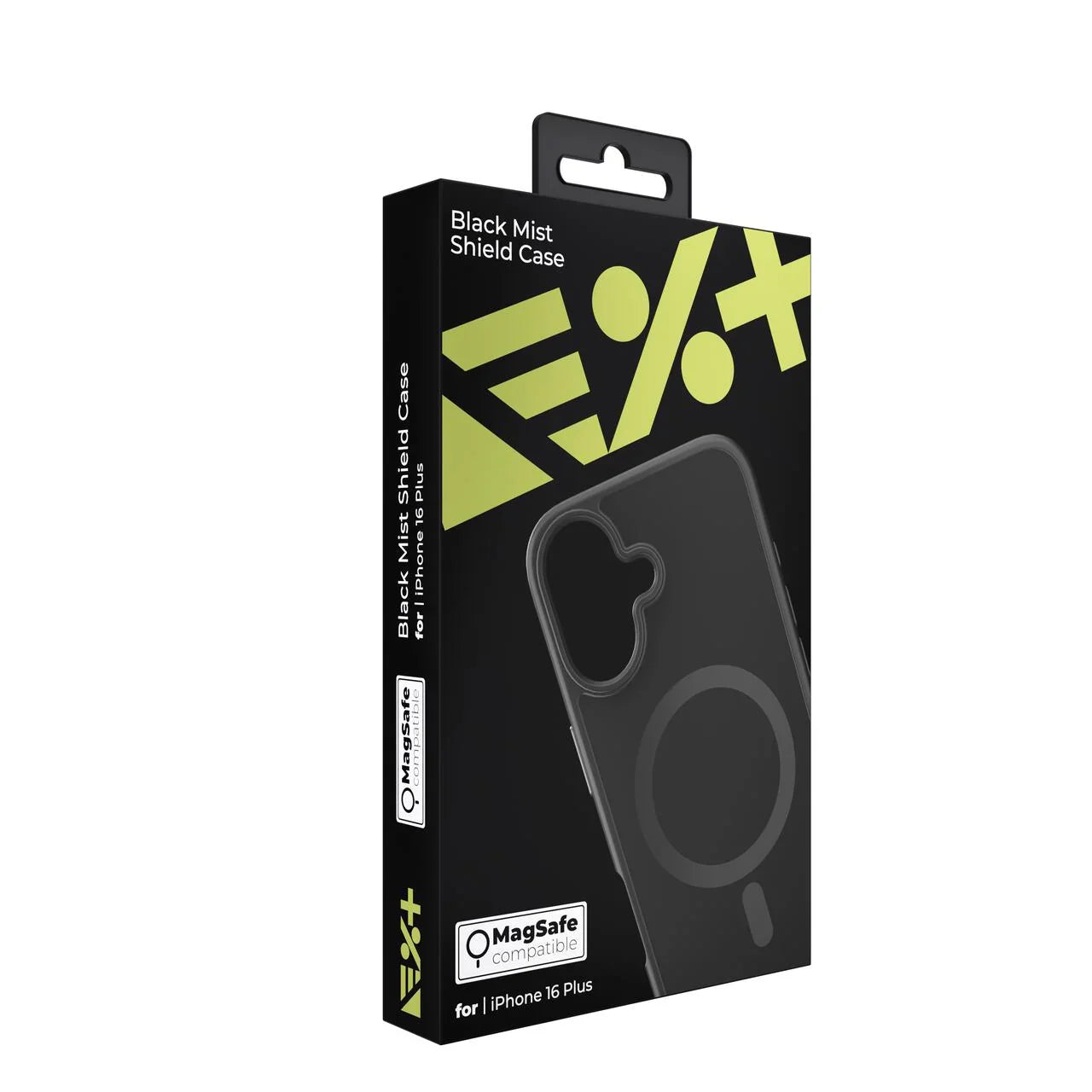 Next One BLACK MIST Shield Case za iPhone 16 Plus | MagSafe Compatible - iSTYLE RS