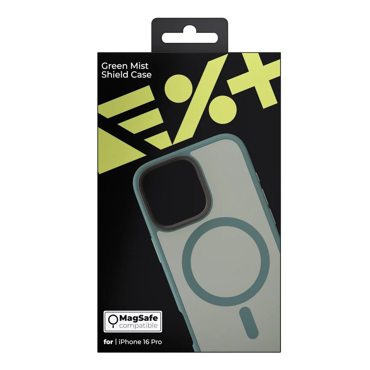 Next One GREEN MIST Shield Case za iPhone 16 Pro | MagSafe Compatible - iSTYLE RS