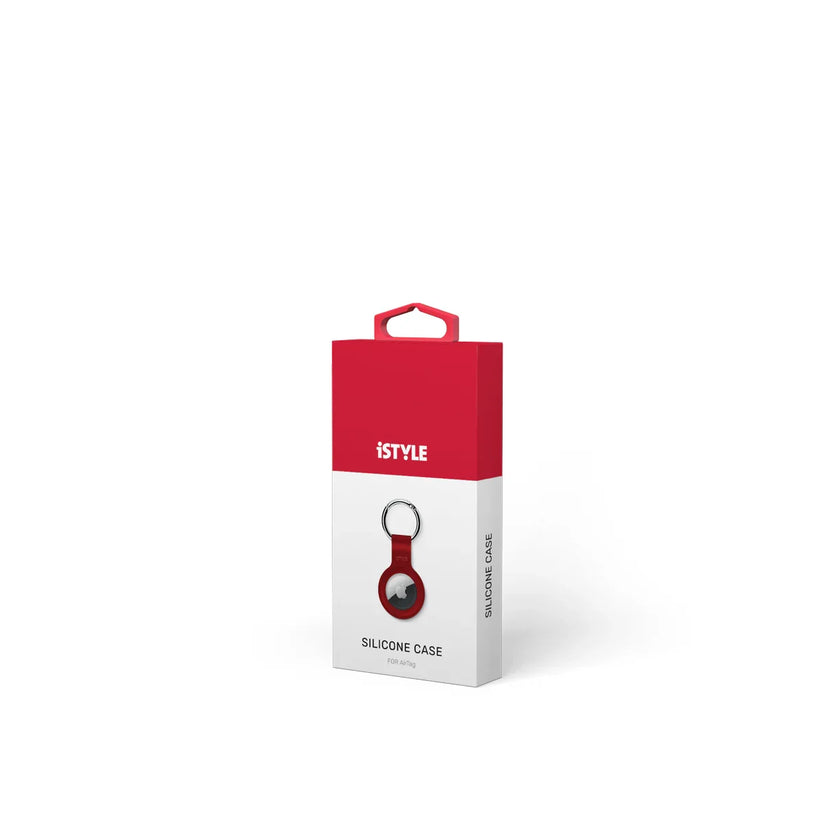 iStyle Silicone Case for AirTag - red - iSTYLE RS