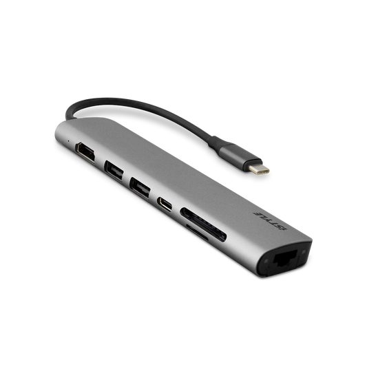 iStyle Type-C HUB MULTIMEDIA (2020) - space grey - iSTYLE RS
