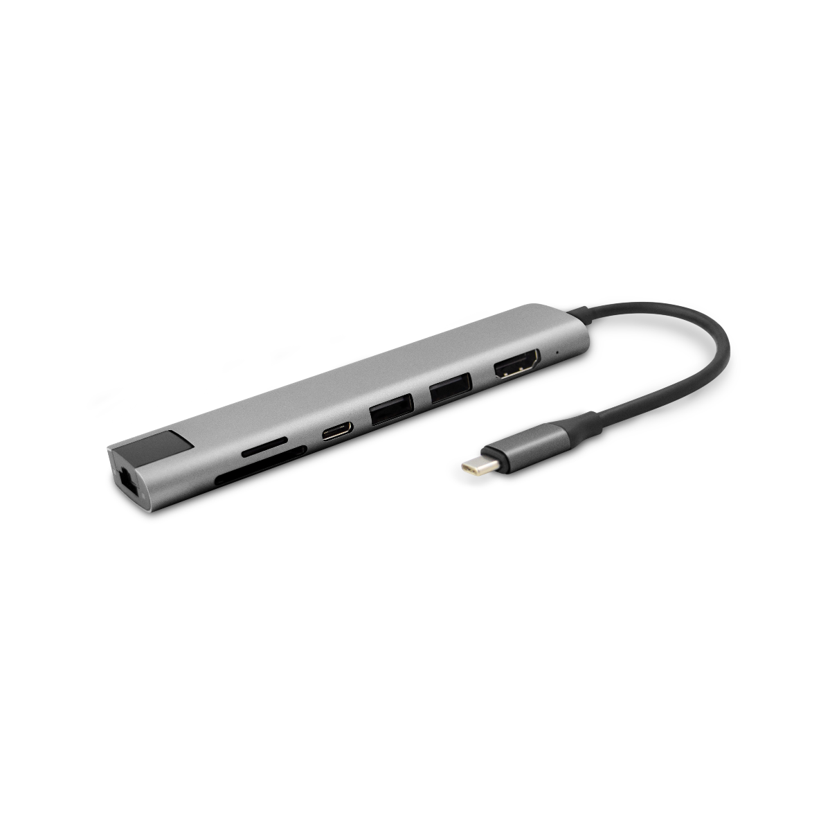 iStyle Type-C HUB MULTIMEDIA (2020) - space grey - iSTYLE RS