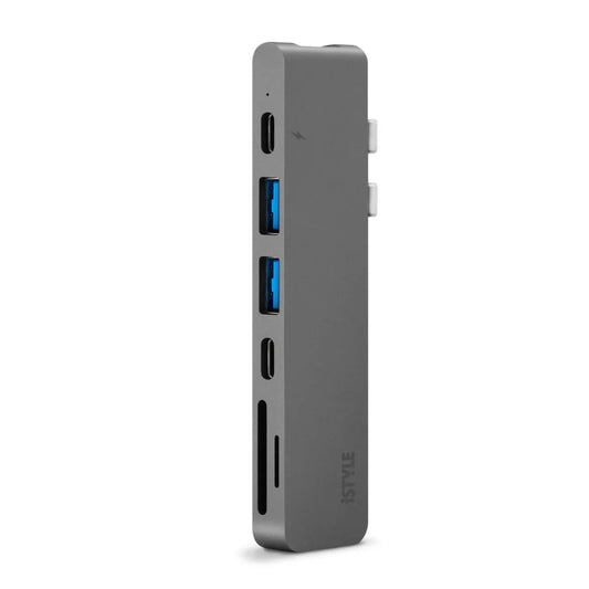 iSTYLE USB Type-C HUB PRO - space gray/black - iSTYLE RS
