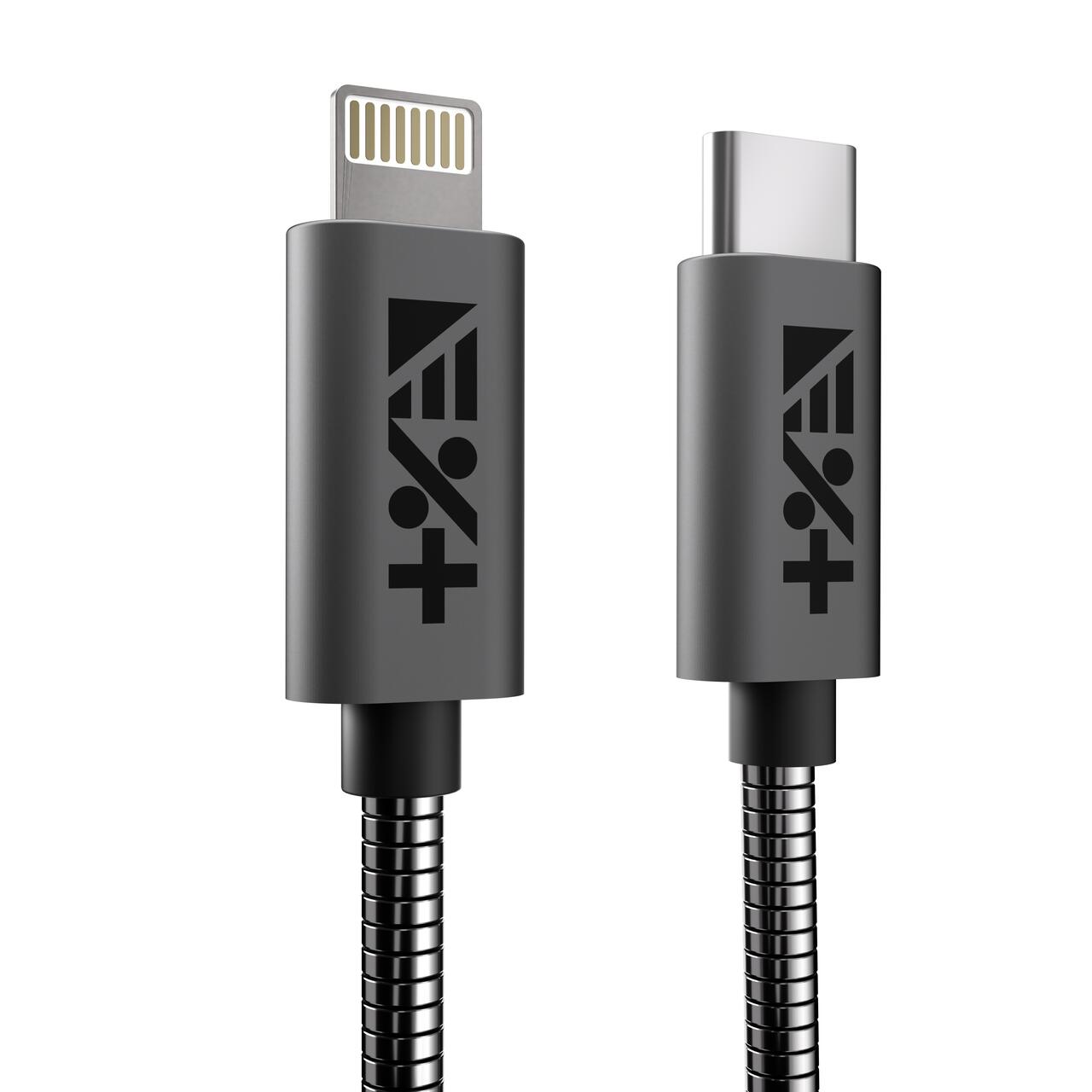 Next One Metallic USB-A to Lightning Cable - iSTYLE RS