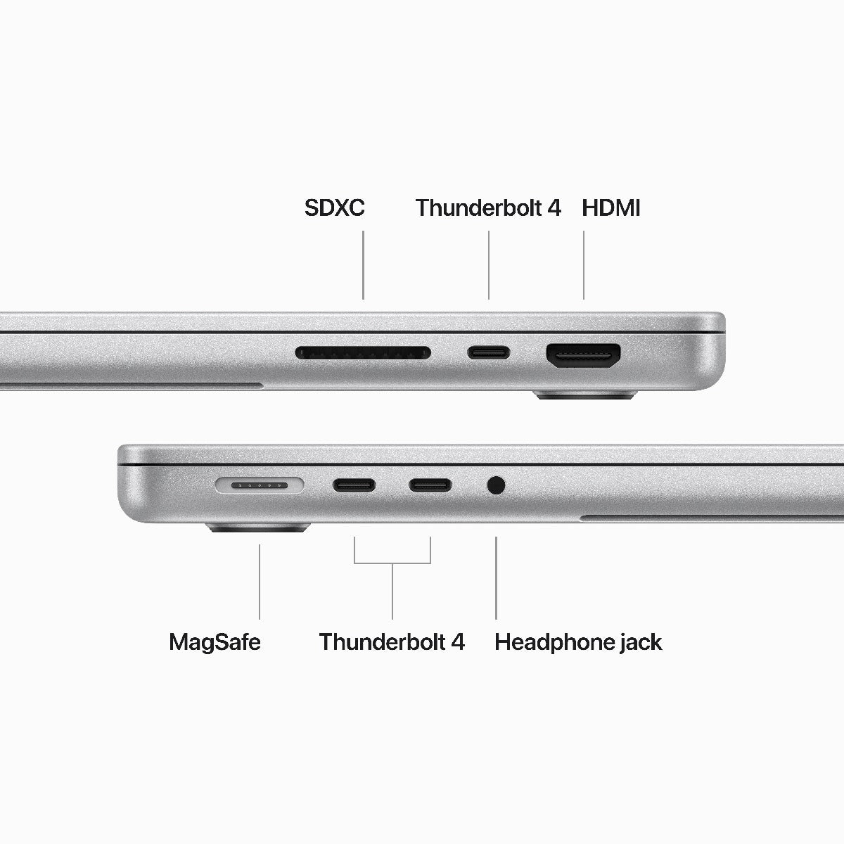 14-inčni MacBook Pro M3 Pro sa 11-jezgarnim CPU-om, 14-jezgarnim GPU-om, 18GB objedinjene memorije i 512GB SSD-om - Silver - iSTYLE RS