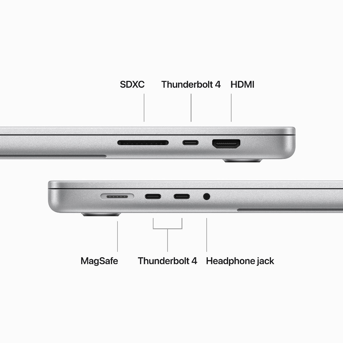 16-inčni MacBook Pro M3 Pro sa 12-jezgarnim CPU-om, 18-jezgarnim GPU-om, 18GB objedinjene memorije i 512GB SSD-om - Silver - iSTYLE RS