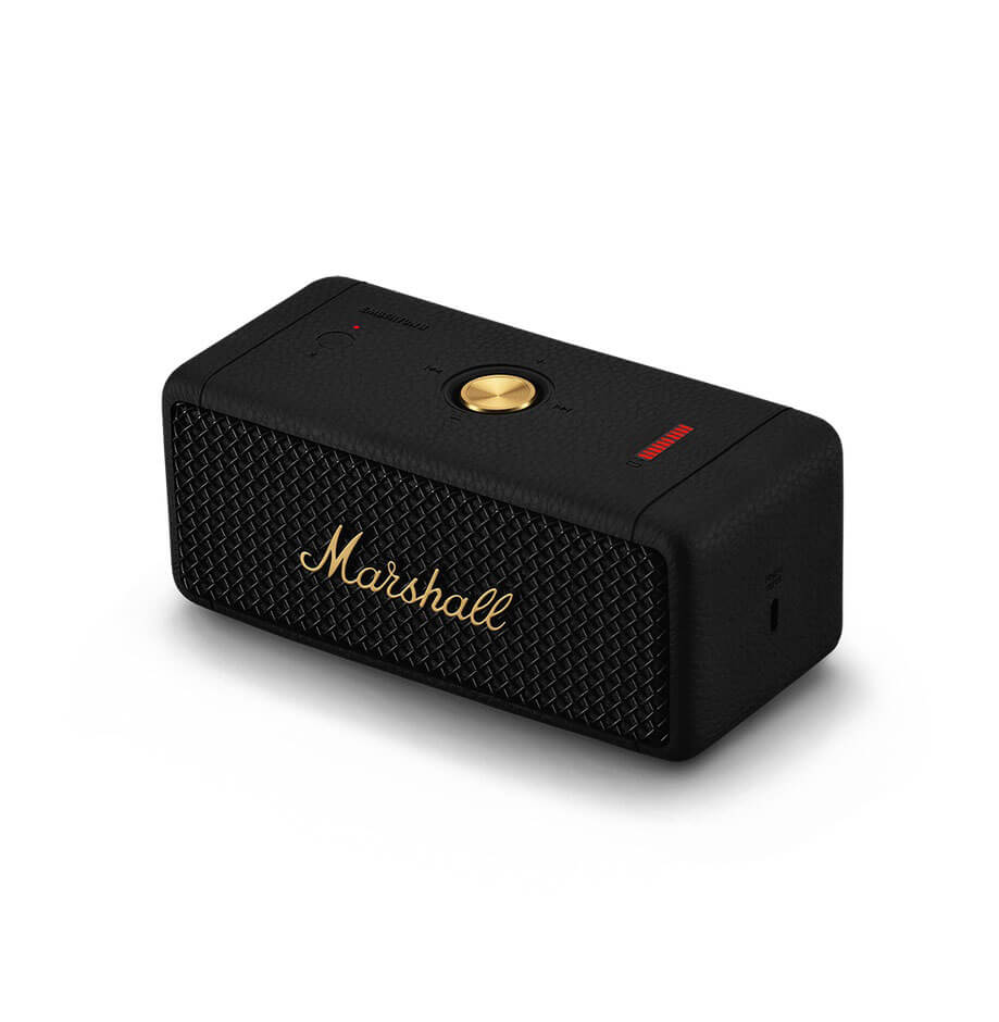 Marshall Emberton II - Black and Brass - iSTYLE RS