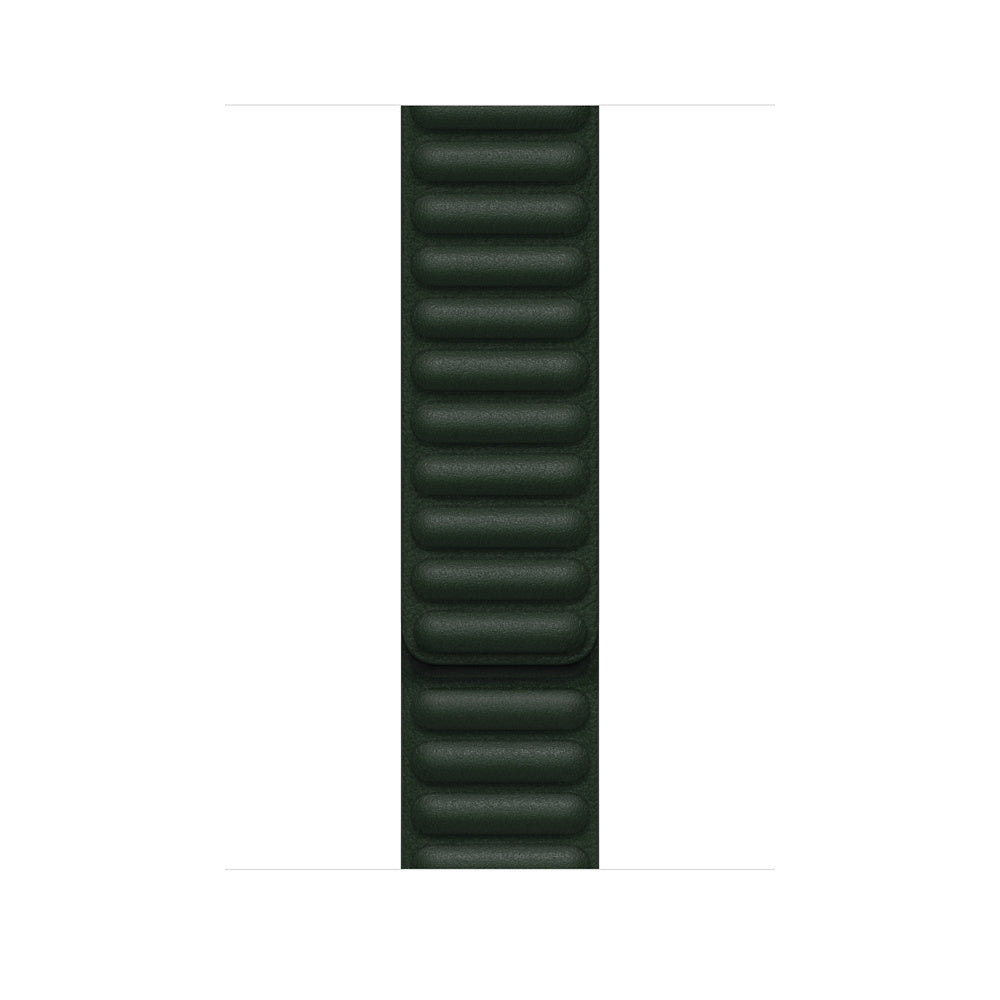 45mm Sequoia Green Leather Link - S/M - iSTYLE RS
