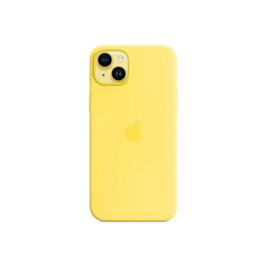 Apple iPhone 14 Plus Silicone Case sa MagSafe-om - Canary Yellow (SEASONAL 2023 Spring) - iSTYLE RS