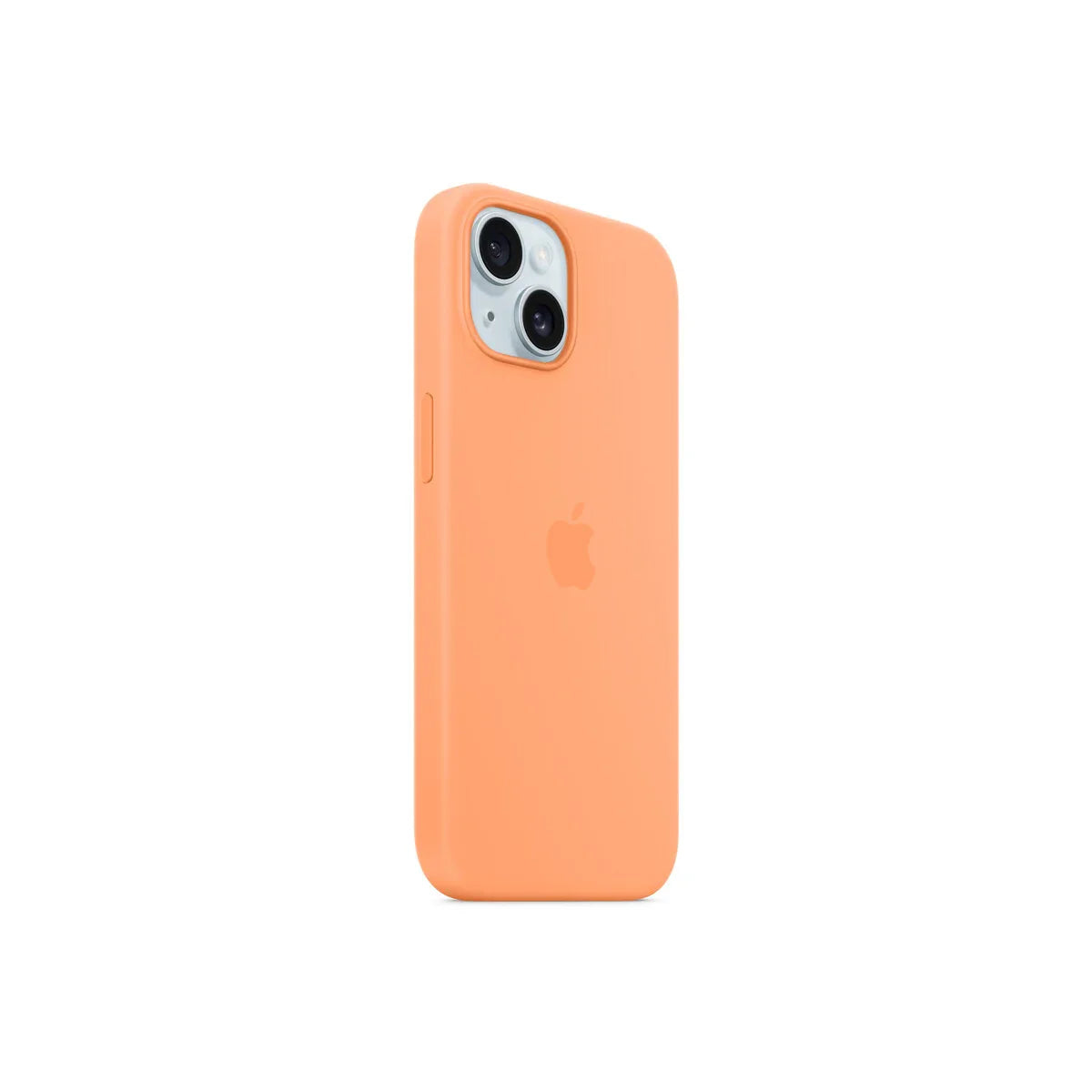 iPhone 15 Silicone Case sa MagSafe-om - Orange Sorbet - iSTYLE RS