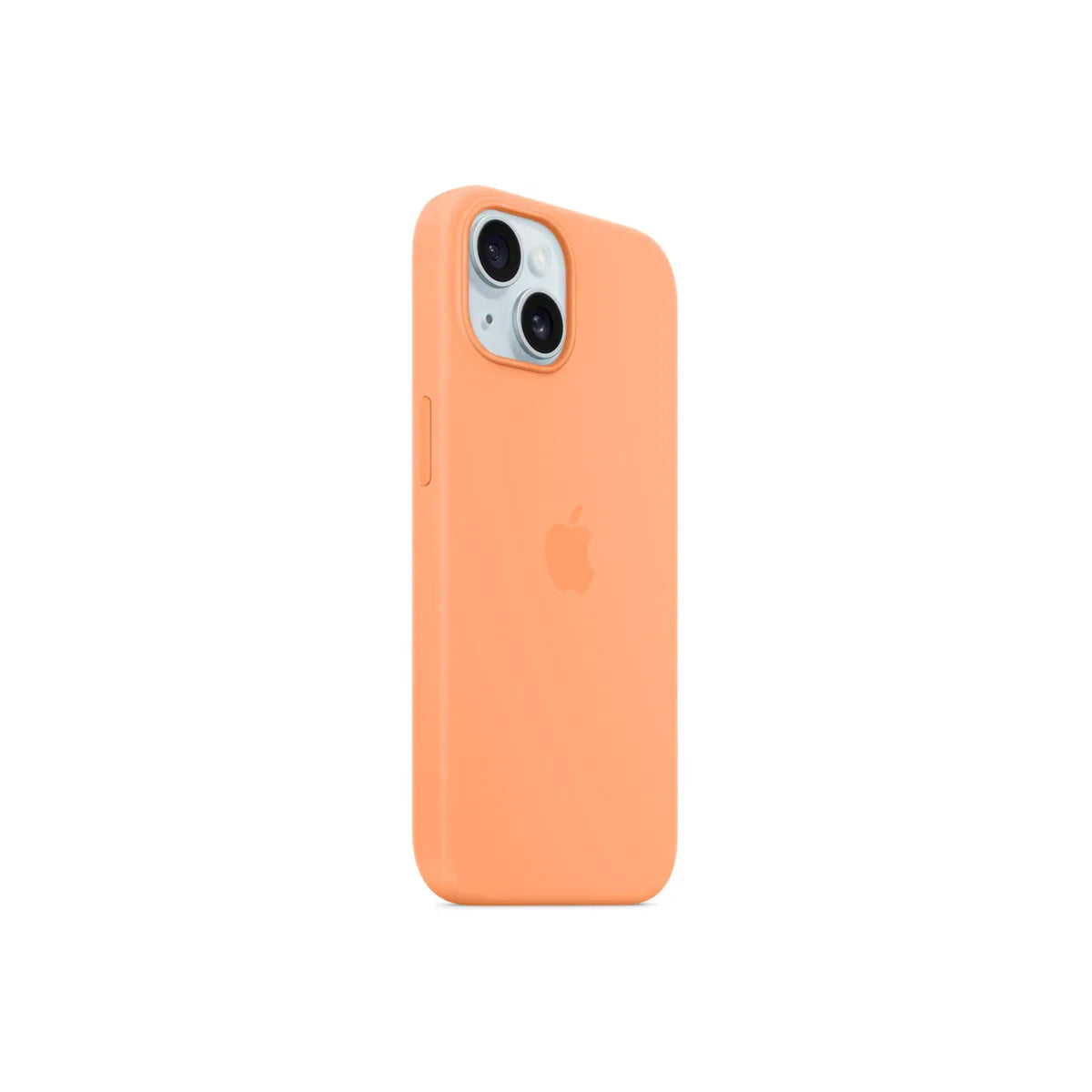 iPhone 15 Silicone Case sa MagSafe-om - Orange Sorbet - iSTYLE RS