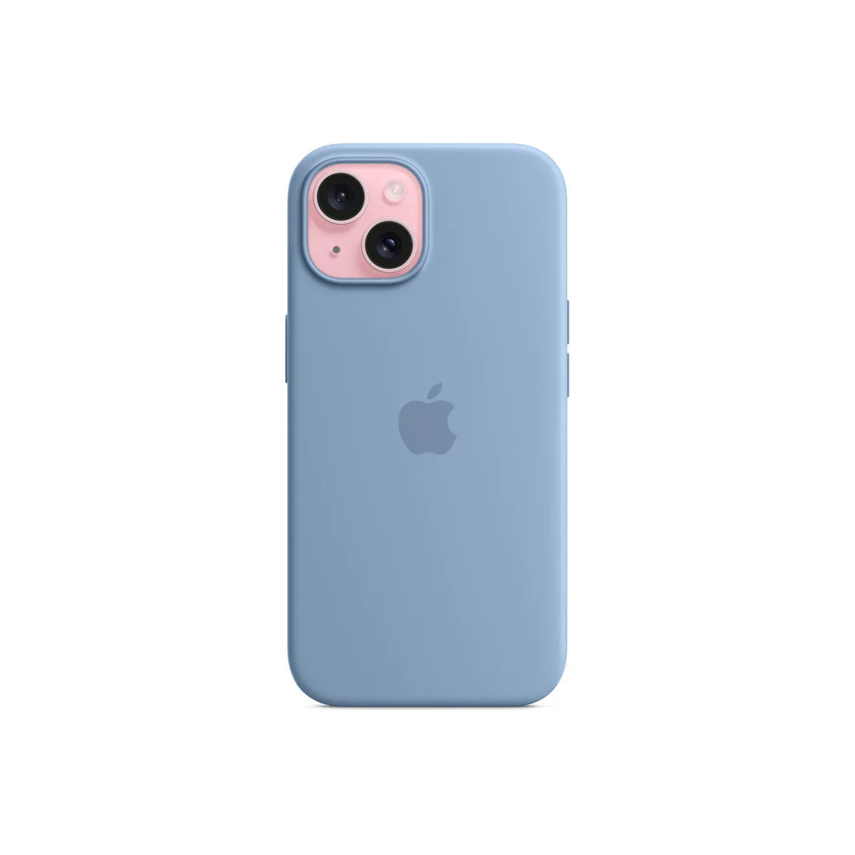iPhone 15 Silicone Case sa MagSafe-om - Winter Blue - iSTYLE RS