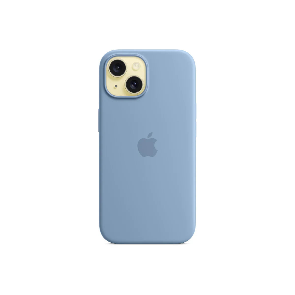 iPhone 15 Silicone Case sa MagSafe-om - Winter Blue - iSTYLE RS