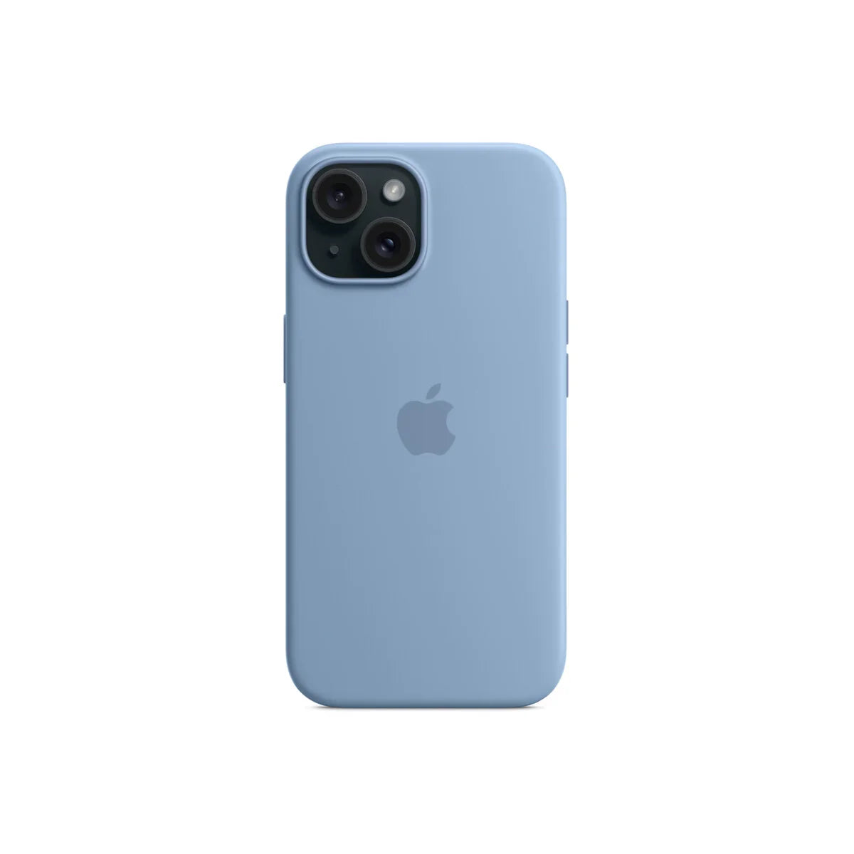 iPhone 15 Silicone Case sa MagSafe-om - Winter Blue - iSTYLE RS