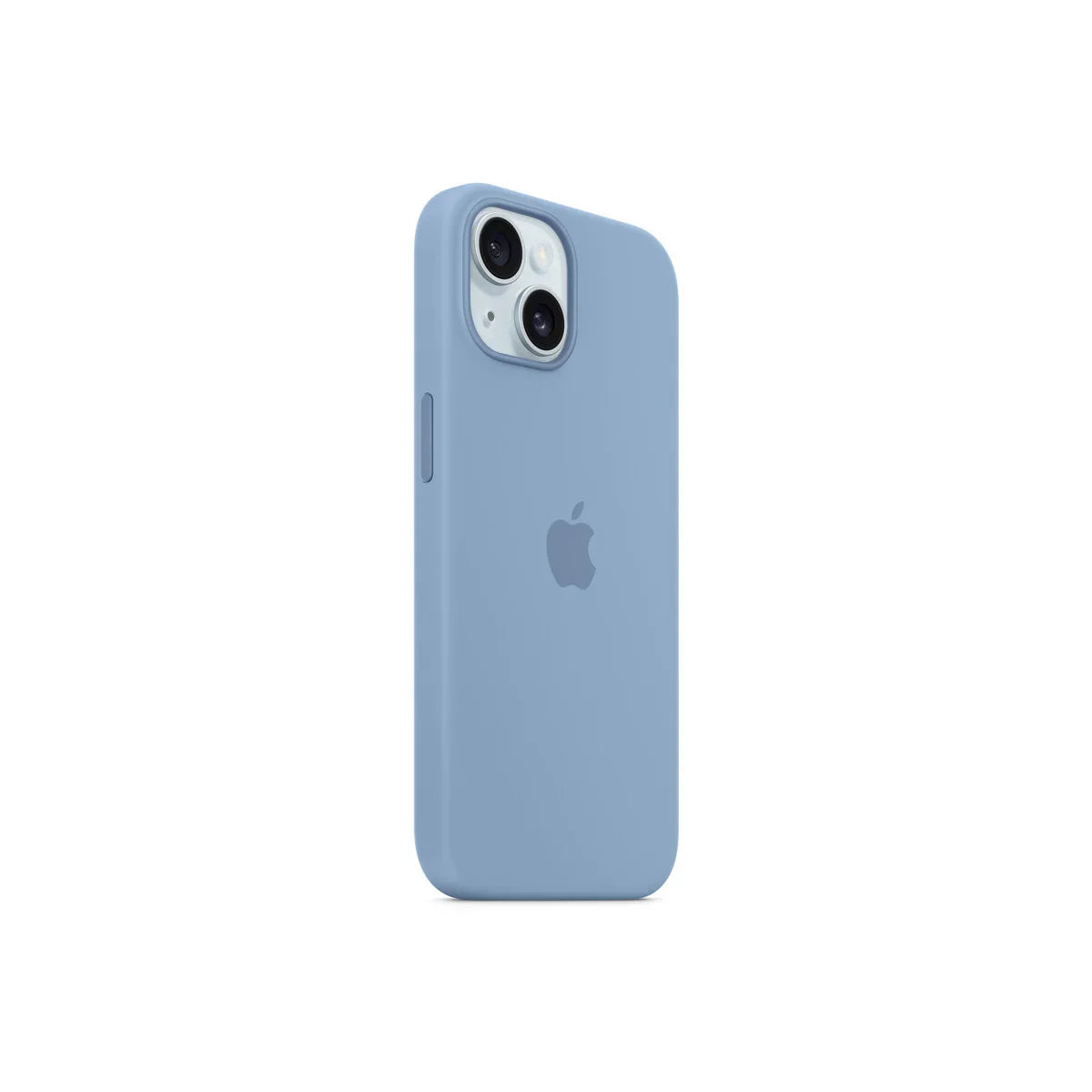 iPhone 15 Silicone Case sa MagSafe-om - Winter Blue - iSTYLE RS