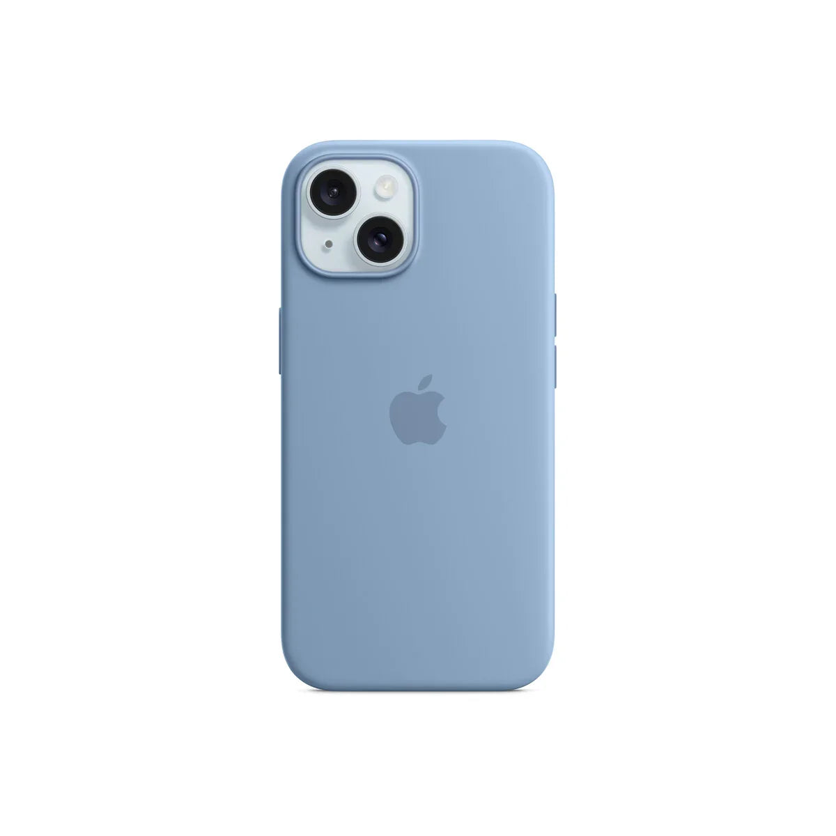 iPhone 15 Silicone Case sa MagSafe-om - Winter Blue - iSTYLE RS