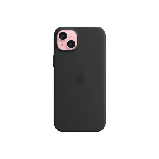 iPhone 15 Plus Silicone Case sa MagSafe-om - Black - iSTYLE RS