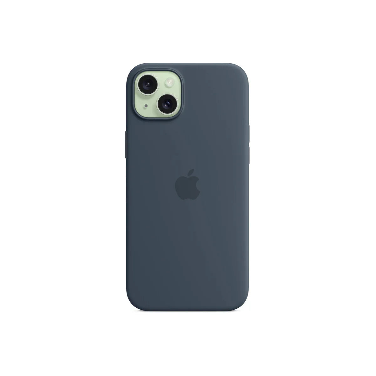iPhone 15 Plus Silicone Case sa MagSafe-om - Storm Blue - iSTYLE RS