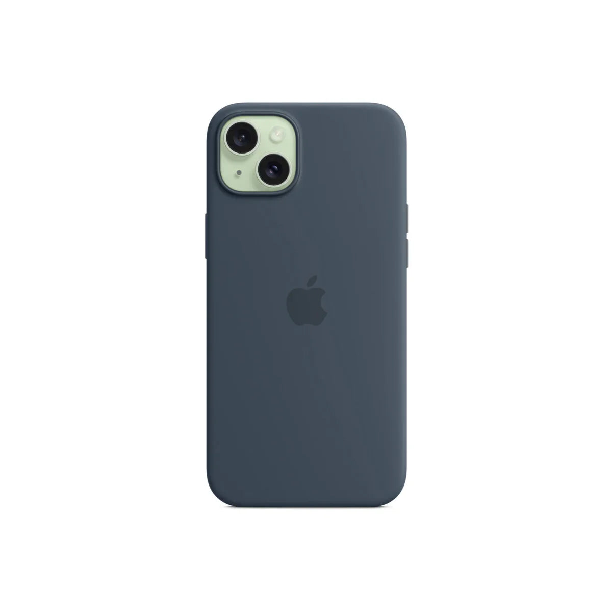 iPhone 15 Plus Silicone Case sa MagSafe-om - Storm Blue - iSTYLE RS