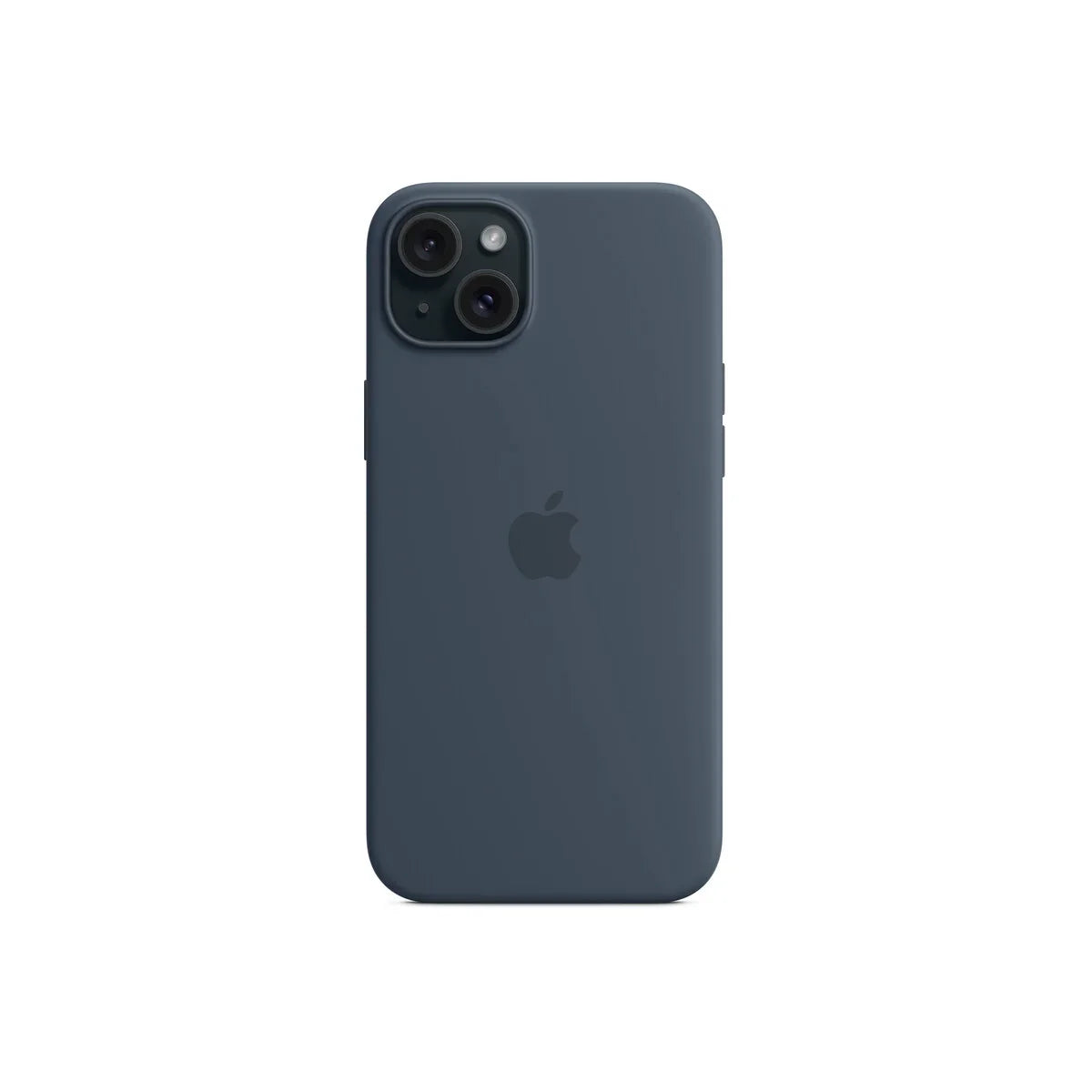 iPhone 15 Plus Silicone Case sa MagSafe-om - Storm Blue - iSTYLE RS