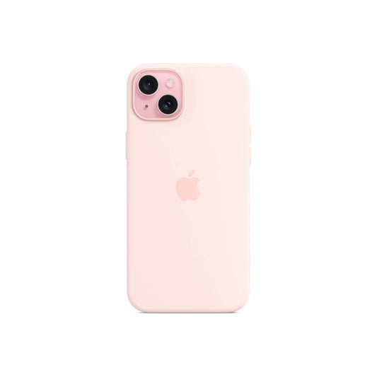 iPhone 15 Plus Silicone Case sa MagSafe-om - Light Pink - iSTYLE RS