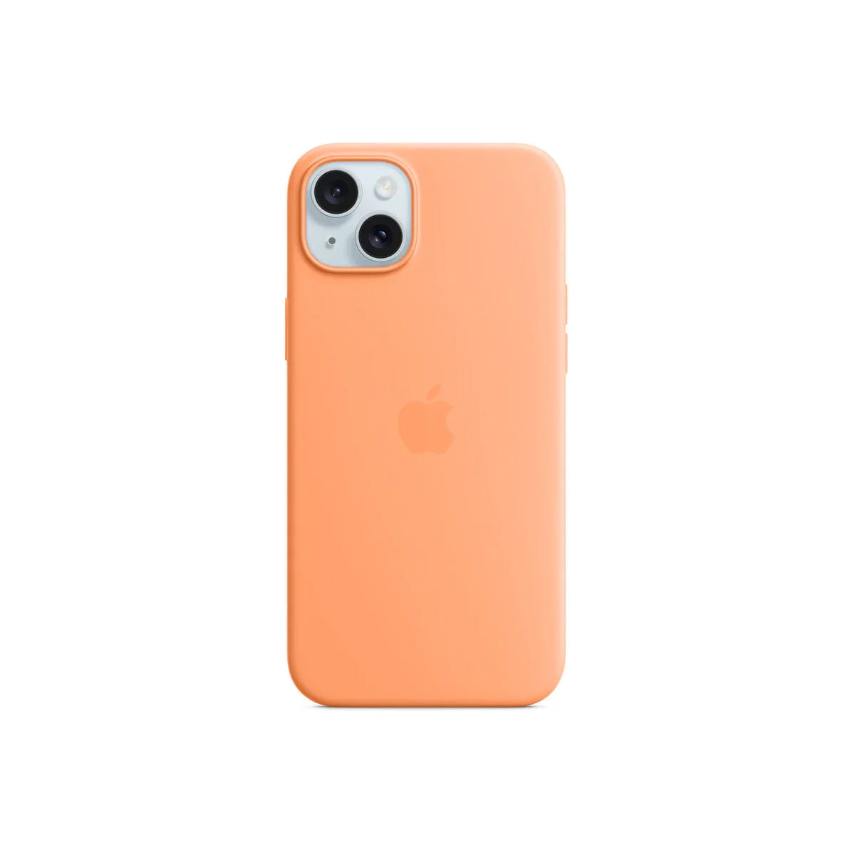 iPhone 15 Plus Silicone Case sa MagSafe-om - Orange Sorbet - iSTYLE RS