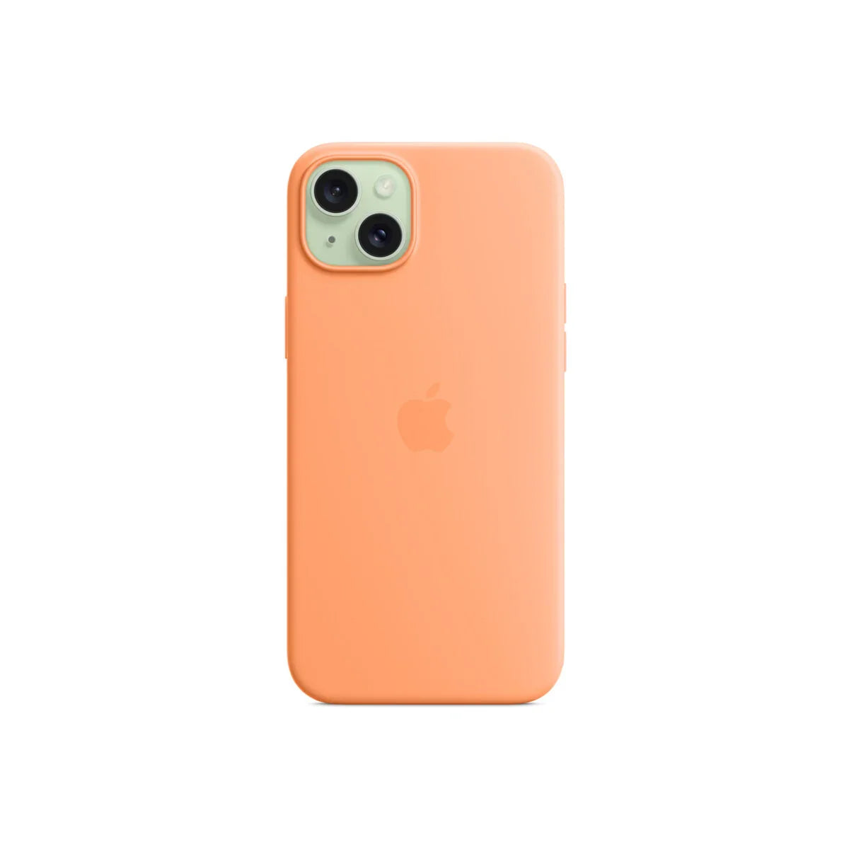 iPhone 15 Plus Silicone Case sa MagSafe-om - Orange Sorbet - iSTYLE RS