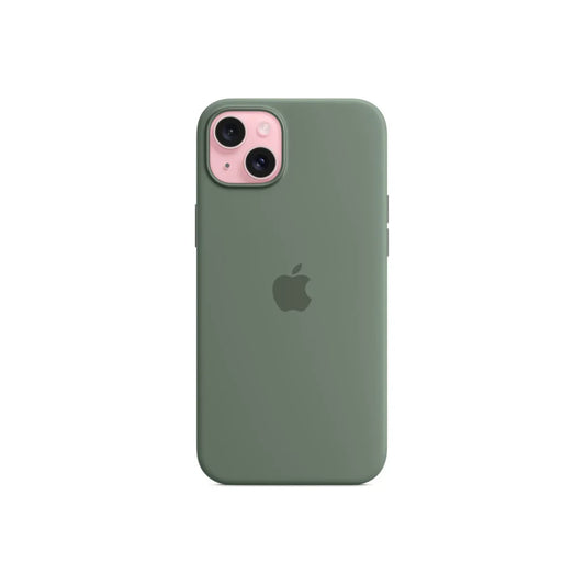 iPhone 15 Plus Silicone Case sa MagSafe-om - Cypress - iSTYLE RS