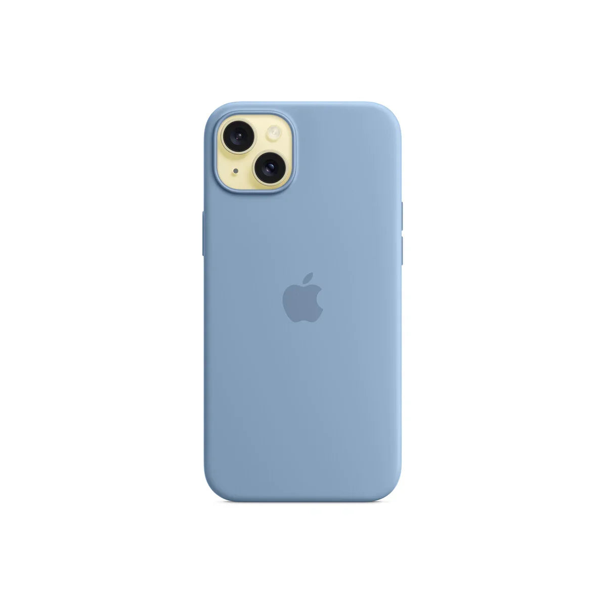 iPhone 15 Plus Silicone Case sa MagSafe-om - Winter Blue - iSTYLE RS