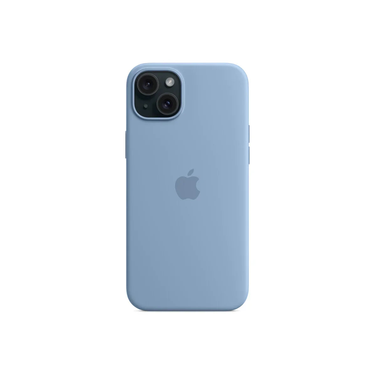 iPhone 15 Plus Silicone Case sa MagSafe-om - Winter Blue - iSTYLE RS