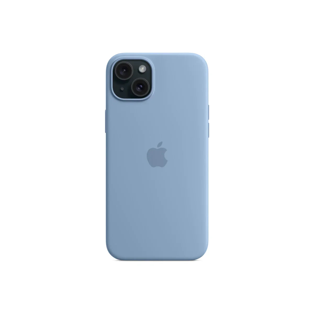 iPhone 15 Plus Silicone Case sa MagSafe-om - Winter Blue - iSTYLE RS