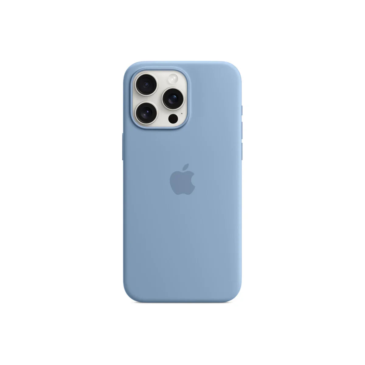 iPhone 15 Pro Max Silicone Case sa MagSafe-om - Winter Blue - iSTYLE RS