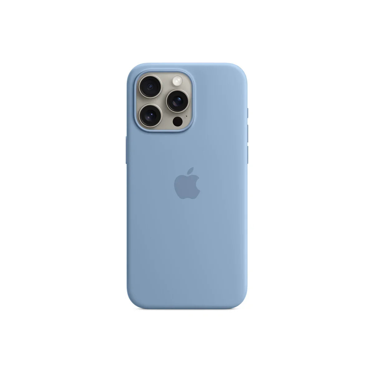 iPhone 15 Pro Max Silicone Case sa MagSafe-om - Winter Blue - iSTYLE RS