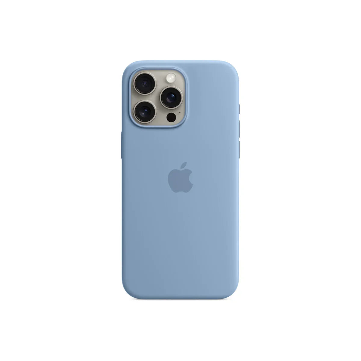 iPhone 15 Pro Max Silicone Case sa MagSafe-om - Winter Blue - iSTYLE RS
