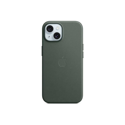 iPhone 15 FineWoven Case sa MagSafe-om - Evergreen - iSTYLE RS