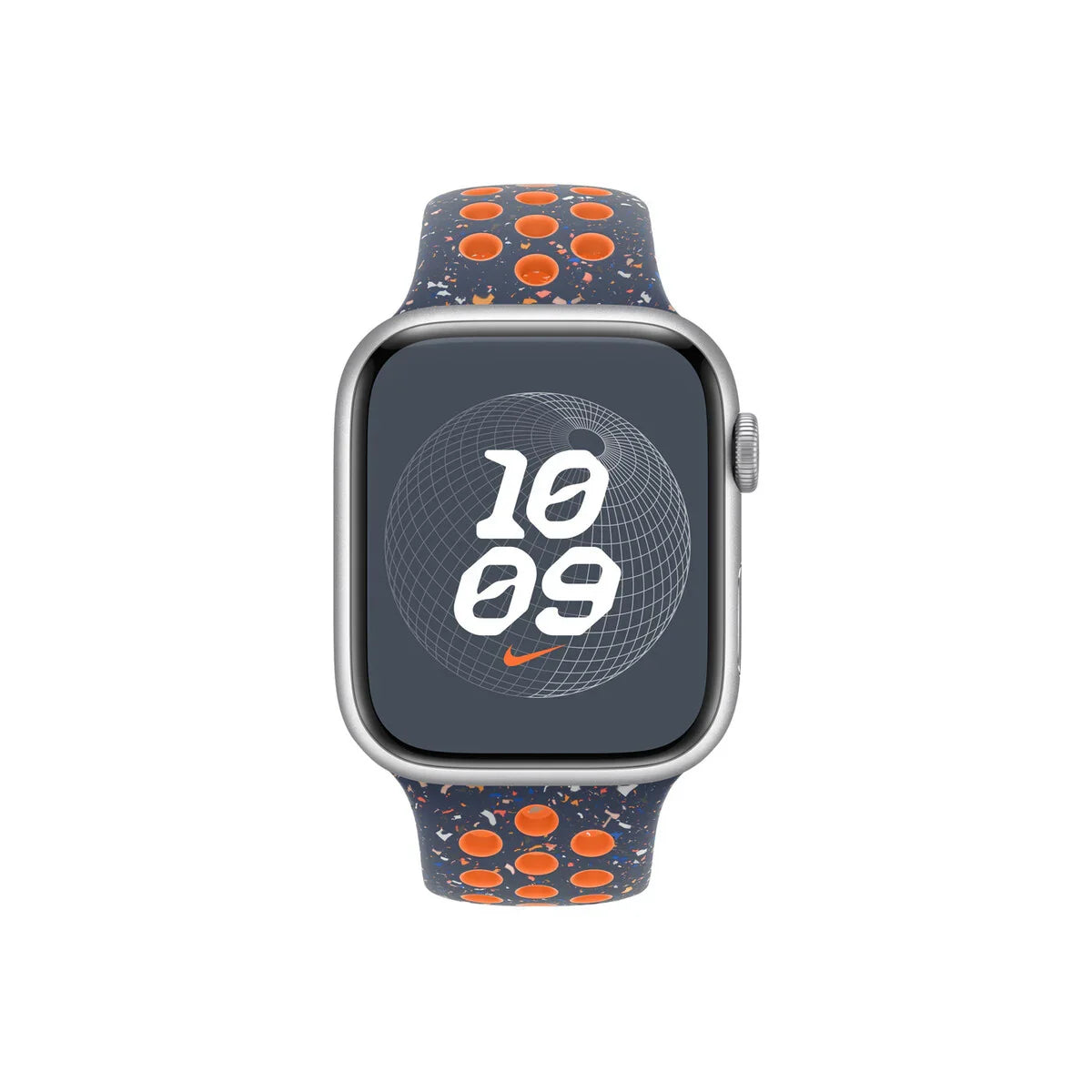 45mm Blue Flame Nike Sport Band - M/L - iSTYLE RS