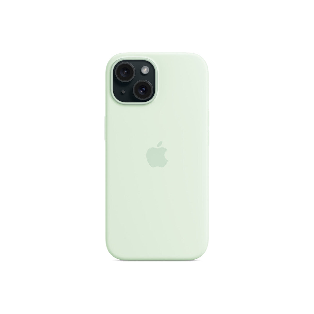 iPhone 15 Silicone Case sa MagSafe-om - Soft Mint - iSTYLE RS