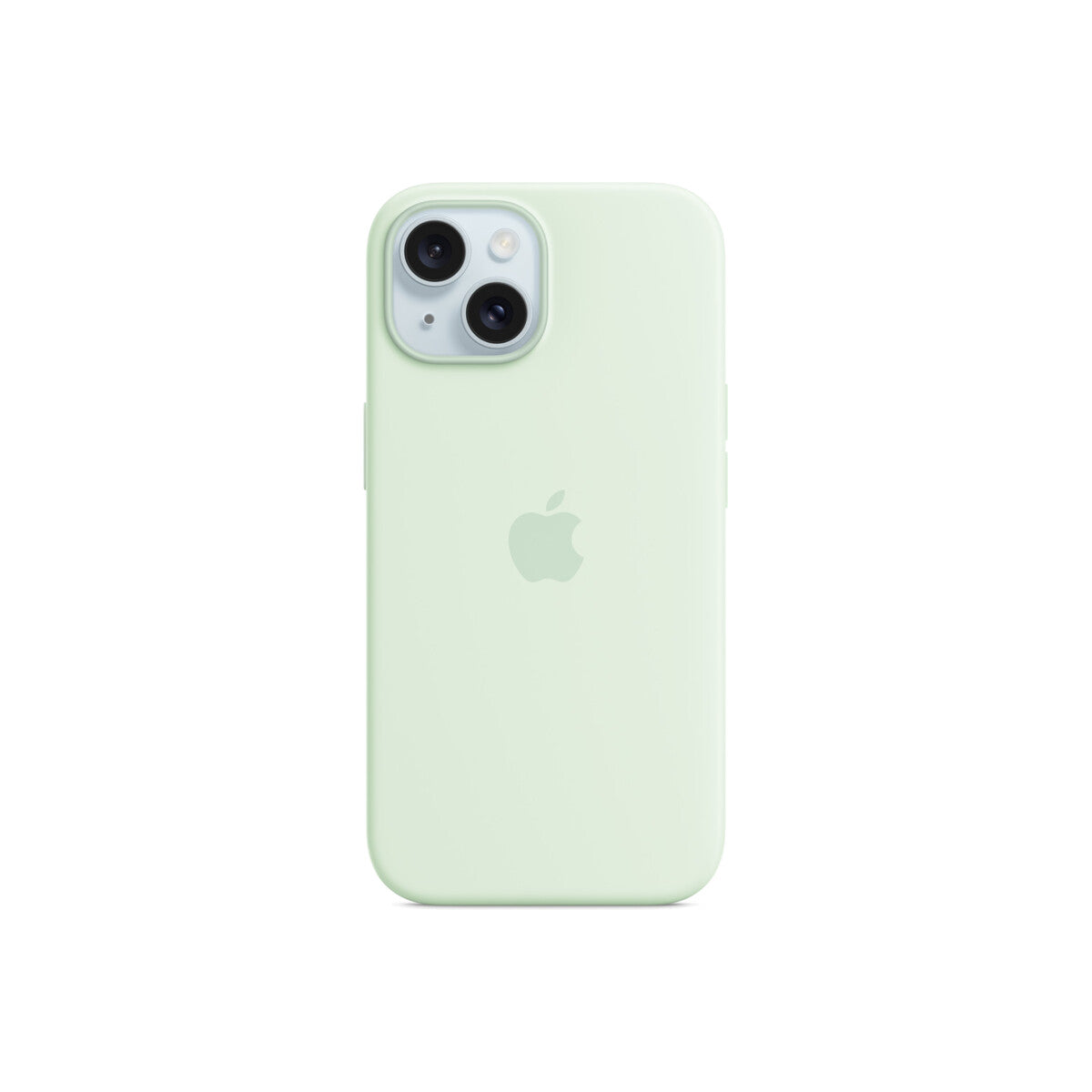 iPhone 15 Silicone Case sa MagSafe-om - Soft Mint - iSTYLE RS
