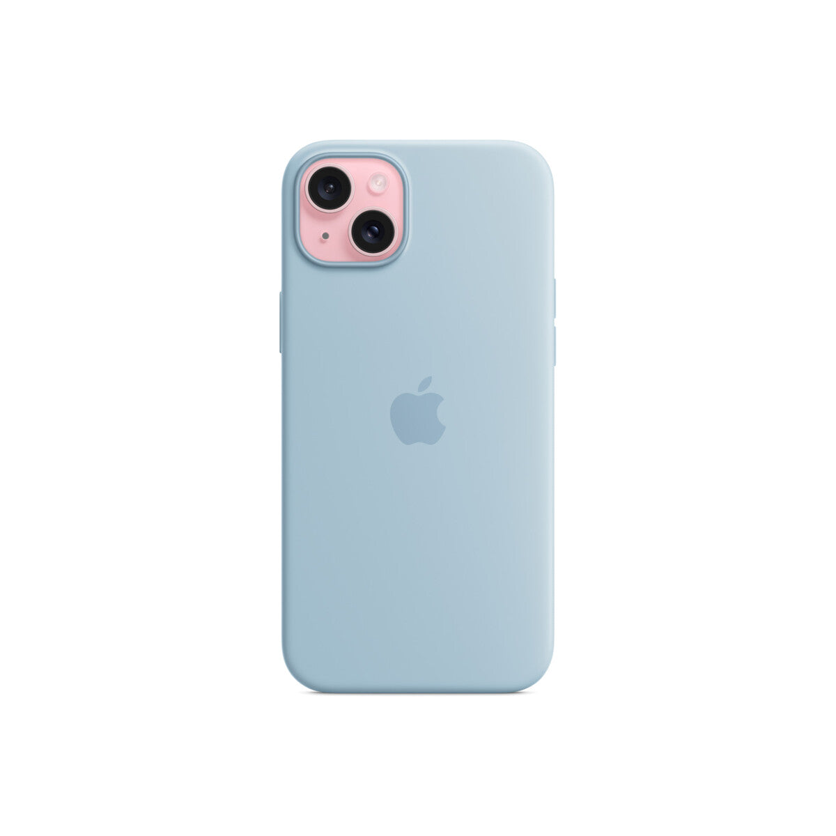 iPhone 15 Plus Silicone Case sa MagSafe-om - Light Blue - iSTYLE RS