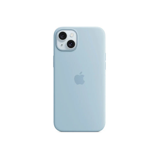 iPhone 15 Plus Silicone Case sa MagSafe-om - Light Blue - iSTYLE RS