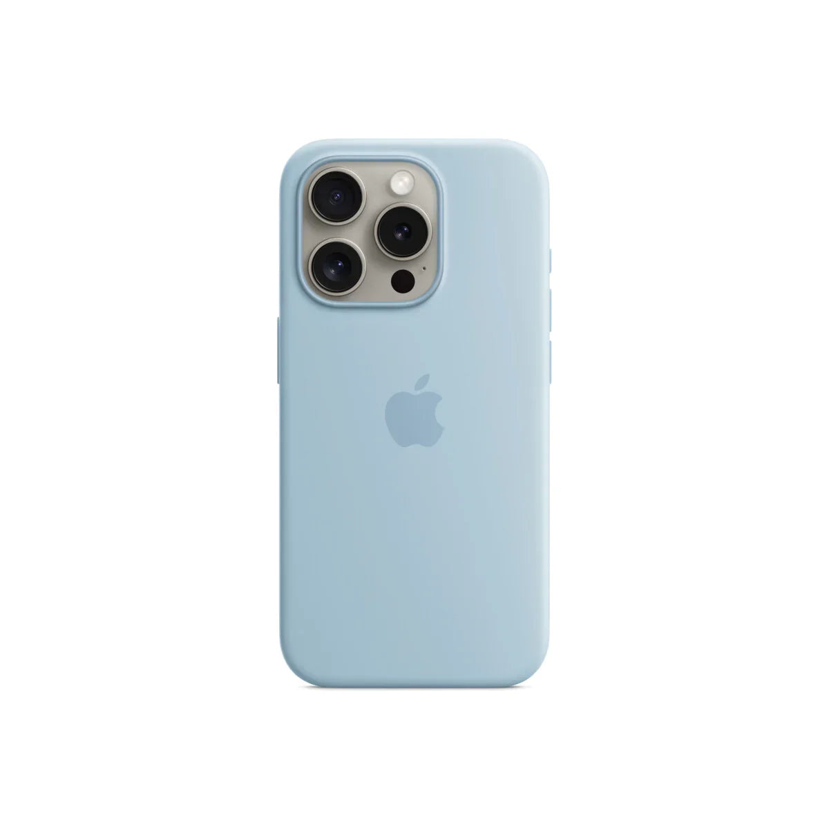 iPhone 15 Pro Silicone Case sa MagSafe-om - Light Blue - iSTYLE RS