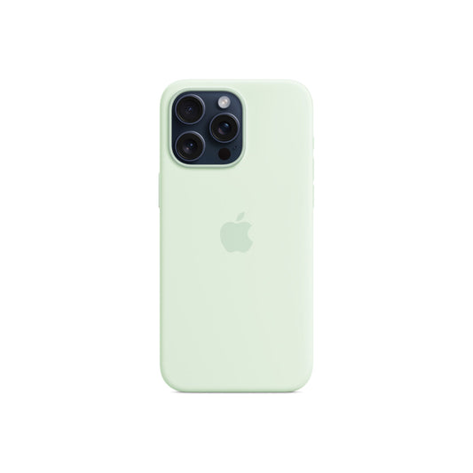 iPhone 15 Pro Max Silicone Case sa MagSafe-om - Soft Mint - iSTYLE RS
